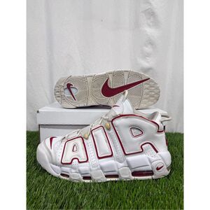 Nike‎ Air More Uptempo 96 Men’s size 11.5 Shoes White Varsity Red Pippen